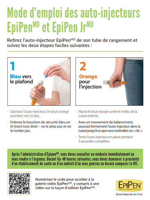 EpiPen® Reference Card